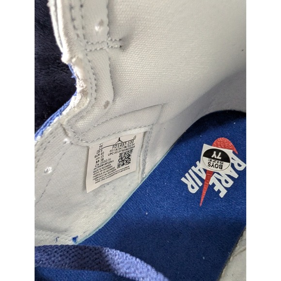 Nike Air Jordan 1 High OG Rare Air Deep Royal Blue 7Y / Women's 8.5 FD1437-100 - Picture 14 of 16